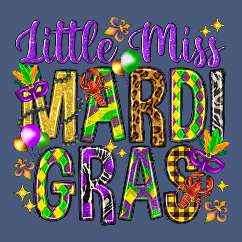 Little Miss Mardi Gras Vintage Hoodie by HowdyJamesFarm | Teevron
