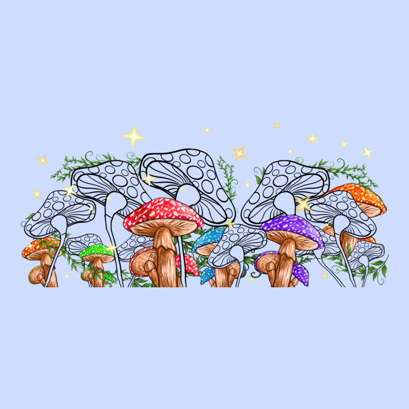 Magic Mushroom Urban Heavy Tee by TumblerDesignByShophia | Teevron