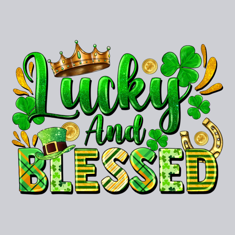 Lucky And Blessed Heavyweight Sweatshirt by FaDigitalArtStudio | Teevron