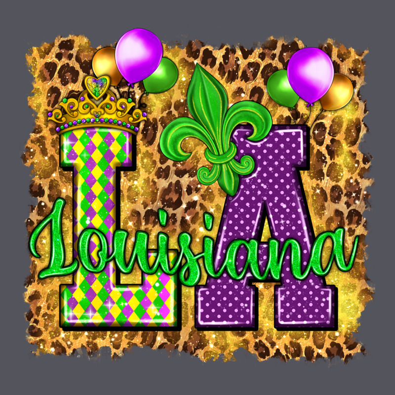 Louisiana Leopard With Balloons Vintage Hoodie by HowdyJamesFarm | Teevron