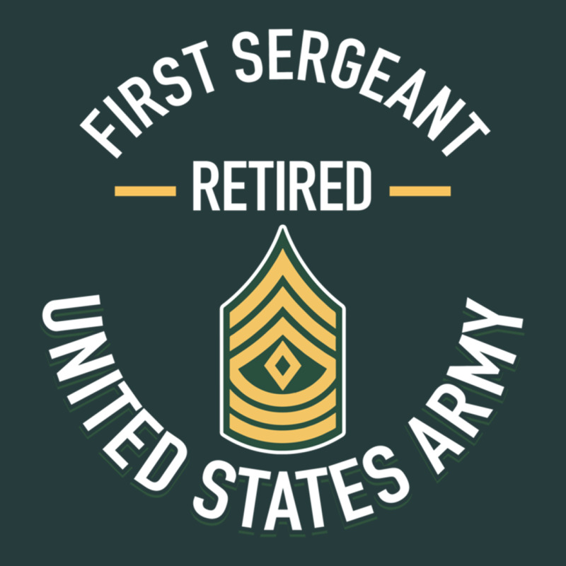 First Sergeant 1sg Retired Army Military Retirement Gifts Long Sleeve Premium Hoodie by lanVoArt | Teevron