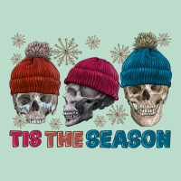 Tis The Season Skull Winter Premium Hoodie | Teevron