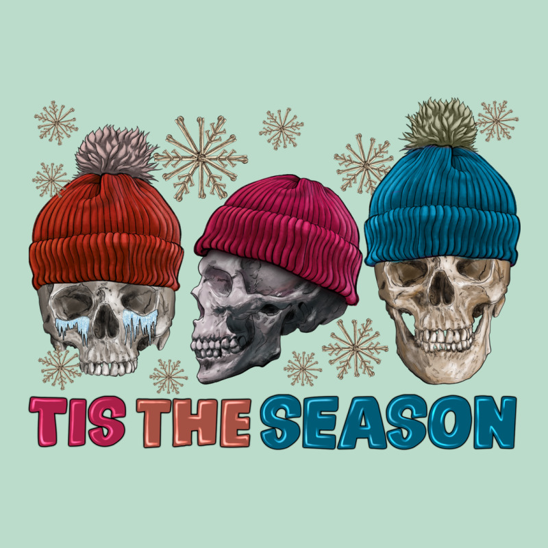 Tis The Season Skull Winter Premium Hoodie by FaDigitalArtStudio | Teevron