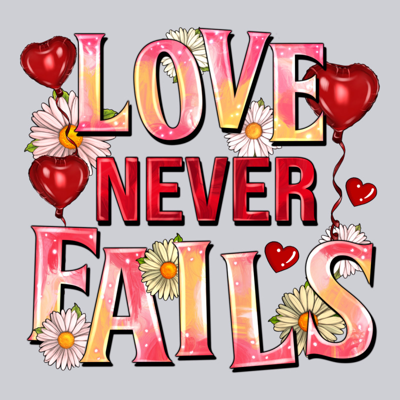 Love Never Fails Heavyweight Sweatshirt by FaDigitalArtStudio | Teevron