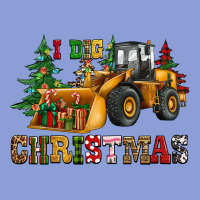 I Dig Christmas Bulldozer Long Sleeve Tee | Teevron