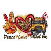 peace love school bus | Teevron
