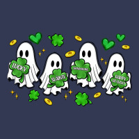 Clover Ghostie St.patrick's Day Heavyweight Hoodie | Teevron