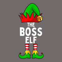 Boss Elf Matching Family Christmas Urban Heavy Tee | Teevron