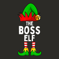 Boss Elf Matching Family Christmas Heavy Core Tee | Teevron