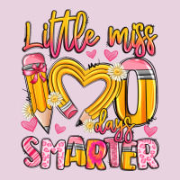 Little Miss 100 Days Smarter Ladies Tee | Teevron