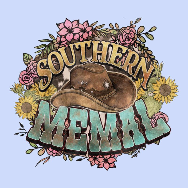 Southern Memal Western Flowers Urban Heavy Tee by HowdyJamesFarm | Teevron
