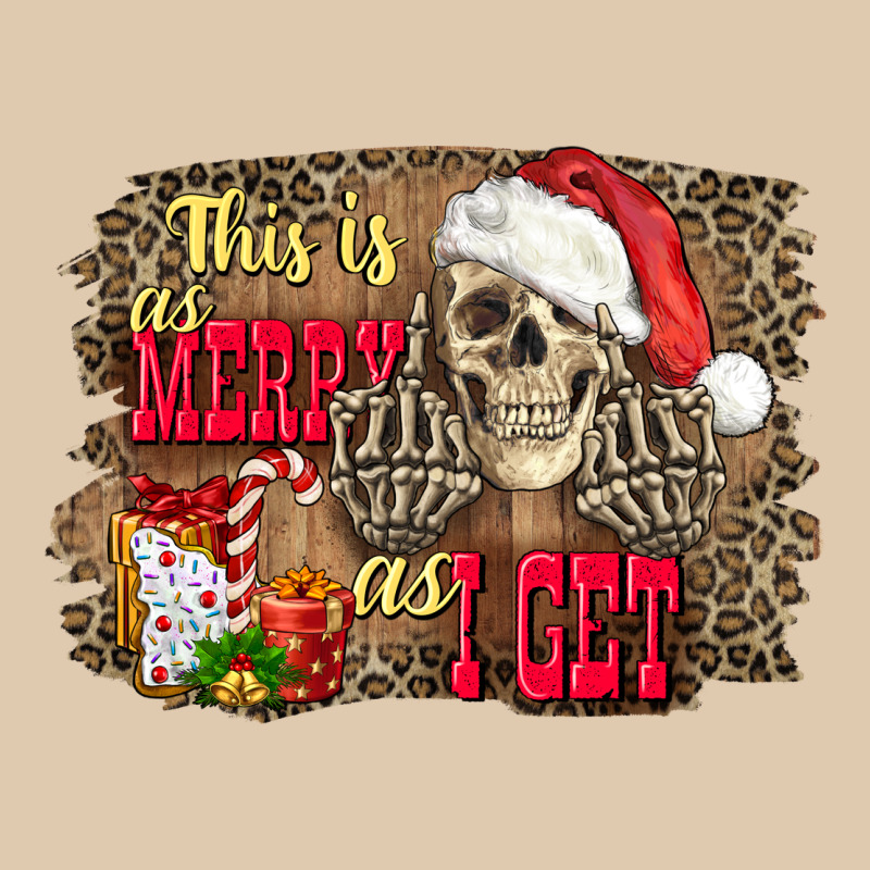 This Is As Merry As I Get Skull Heavyweight Sweatshirt by FaDigitalArtStudio | Teevron