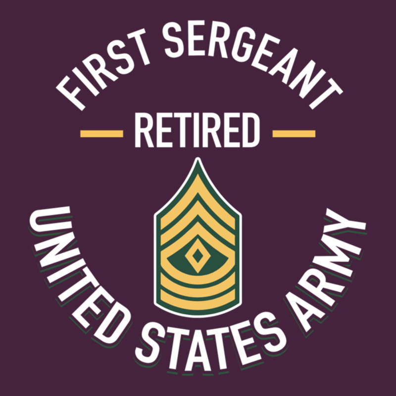 First Sergeant 1sg Retired Army Military Retirement Gifts Long Sleeve Long Sleeve Tee by lanVoArt | Teevron