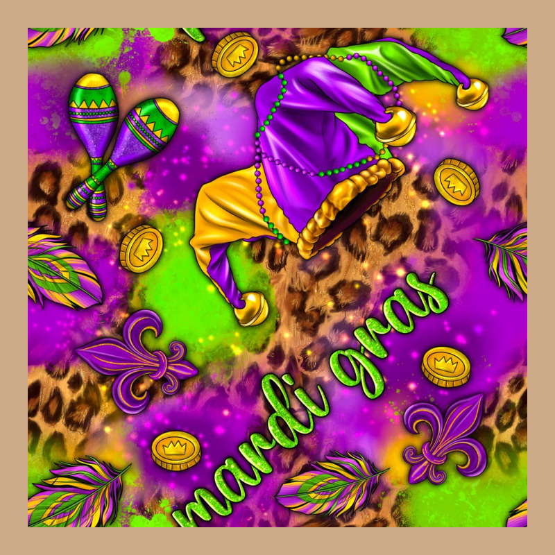 Mardi Gras And Jester Hat Seamless Pattern Vintage Hoodie by HowdyJamesFarm | Teevron