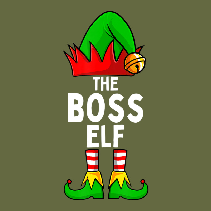 Boss Elf Matching Family Christmas Long Sleeve Tee by lanVoArt | Teevron