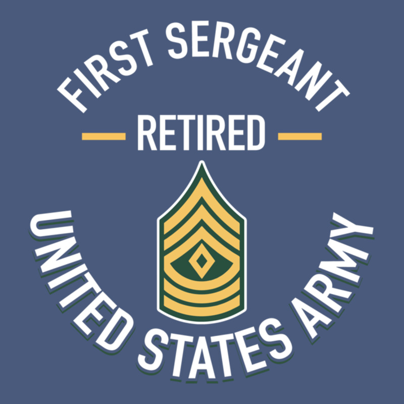 First Sergeant 1sg Retired Army Military Retirement Gifts Long Sleeve Vintage Hoodie by lanVoArt | Teevron