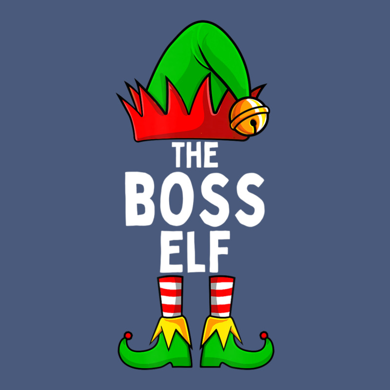 Boss Elf Matching Family Christmas Vintage Hoodie by lanVoArt | Teevron