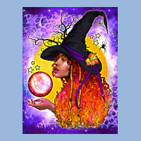 Witch With Crystal Ball Air Freshener Premium Hoodie | Teevron