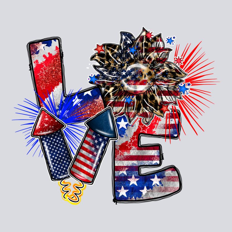 Patriotic Love Zipper Hoodie by CowhideDigitalArt | Teevron