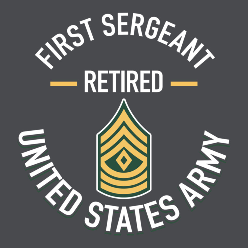 First Sergeant 1sg Retired Army Military Retirement Gifts Long Sleeve Zipper Hoodie by lanVoArt | Teevron