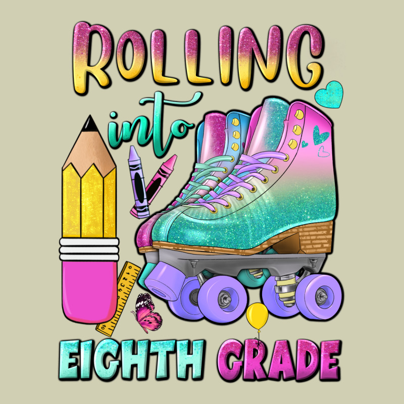 Rolling Into Eighth Grade Heavy Core Tee by BundleAndBundleShop | Teevron