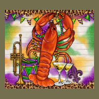 Mardi Gras Crawfish Tumbler Vintage Hoodie | Teevron