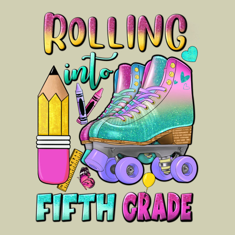 Rolling Into Fifth Grade Heavy Core Tee by BundleAndBundleShop | Teevron