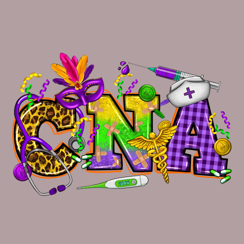Mardi Gras Cna Nurse Vintage Hoodie by HowdyJamesFarm | Teevron