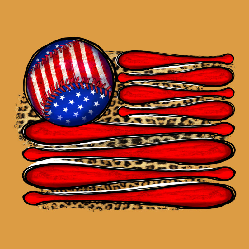 Leopard Baseball Flag5 Urban Heavy Tee by JahusDesignShop | Teevron
