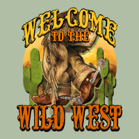 Welcome To The Wild West Cowboy Boots Urban Heavy Tee | Teevron