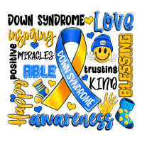 Down Syndrome Awareness Typography Premium Tee | Teevron