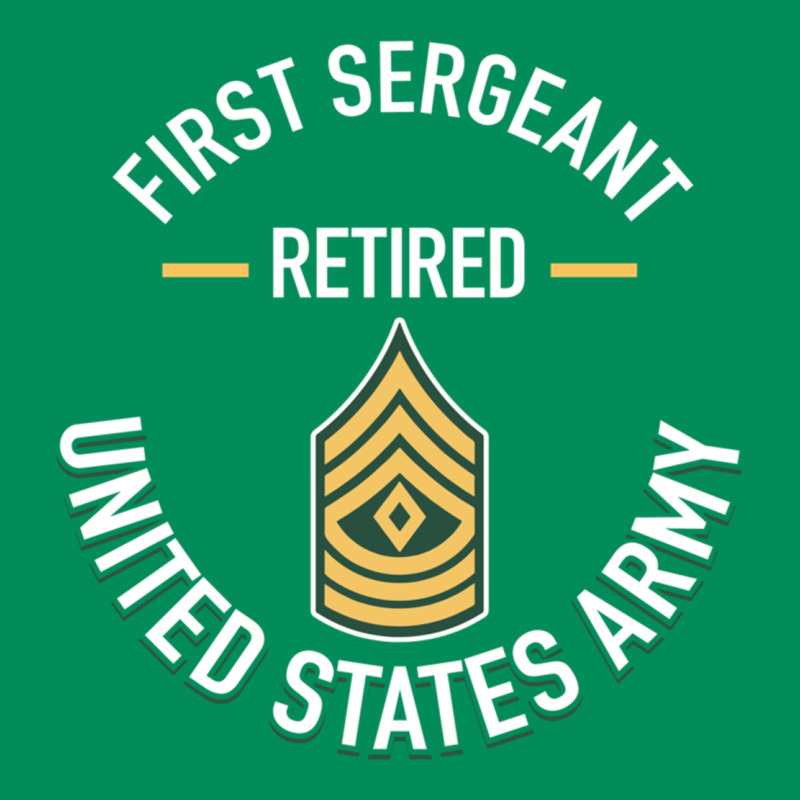 First Sergeant 1sg Retired Army Military Retirement Gifts Long Sleeve Urban Hoodie by lanVoArt | Teevron