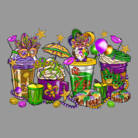 Mardi Gras Coffee Cups Vintage Hoodie | Teevron