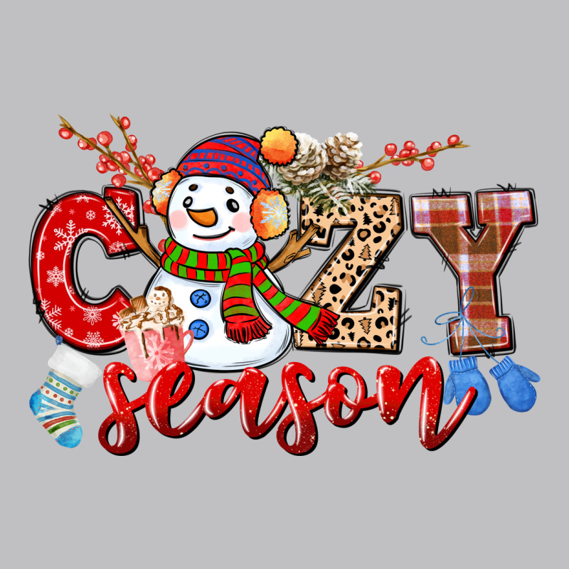 Cozy Season Snowman Long Sleeve Tee by CowGirlArtShop | Teevron