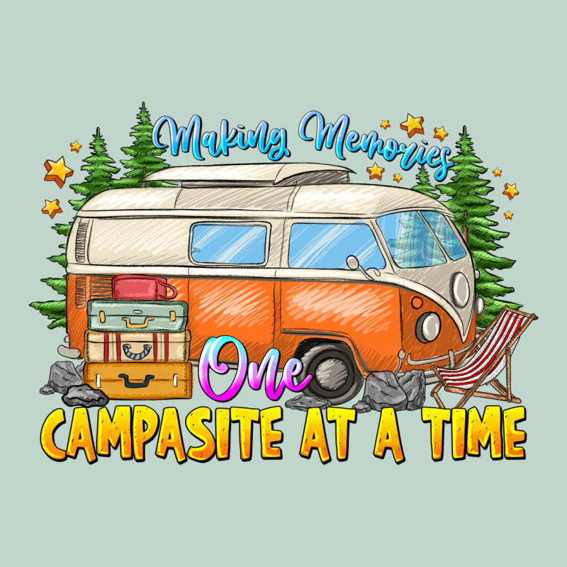Making Memories Campsites Time Zipper Hoodie by CowhideDigitalArt | Teevron