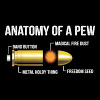 Funny Gun Ammo Bullet Gift - Anatomy Of A Pew Ladies Tee | Teevron