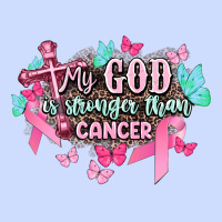 My God Is Stronger Than Cancer Awareness Urban Heavy Tee | Teevron
