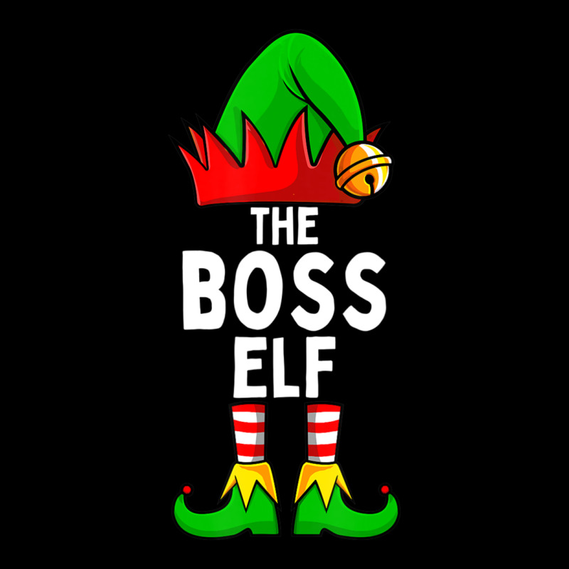 Boss Elf Matching Family Christmas Ladies Tee by lanVoArt | Teevron