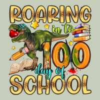 Roaring In To 100 Day Of School Ladies Tee | Teevron