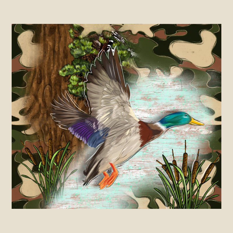 Duck Hunting Urban Heavy Tee by TumblerDesignByShophia | Teevron
