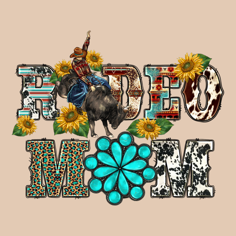 Western Rodeo Bullfighter Mom Turquoise Gemstones  Sunflowers Urban Hoodie by BarkalooDesign | Teevron