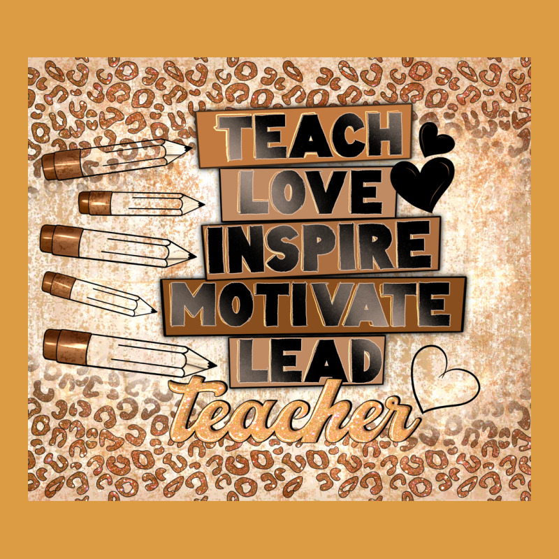Black Teacher Urban Heavy Tee by TumblerDesignByShophia | Teevron