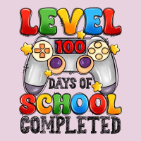 Level 100 Days Of School Completed Ladies Tee | Teevron