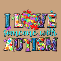 I Love Someone With Autism Vintage Tee | Teevron