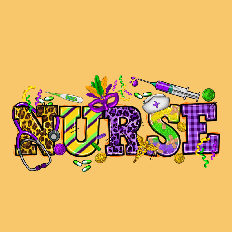 Mardi Gras Day Nurse Vintage Hoodie by HowdyJamesFarm | Teevron