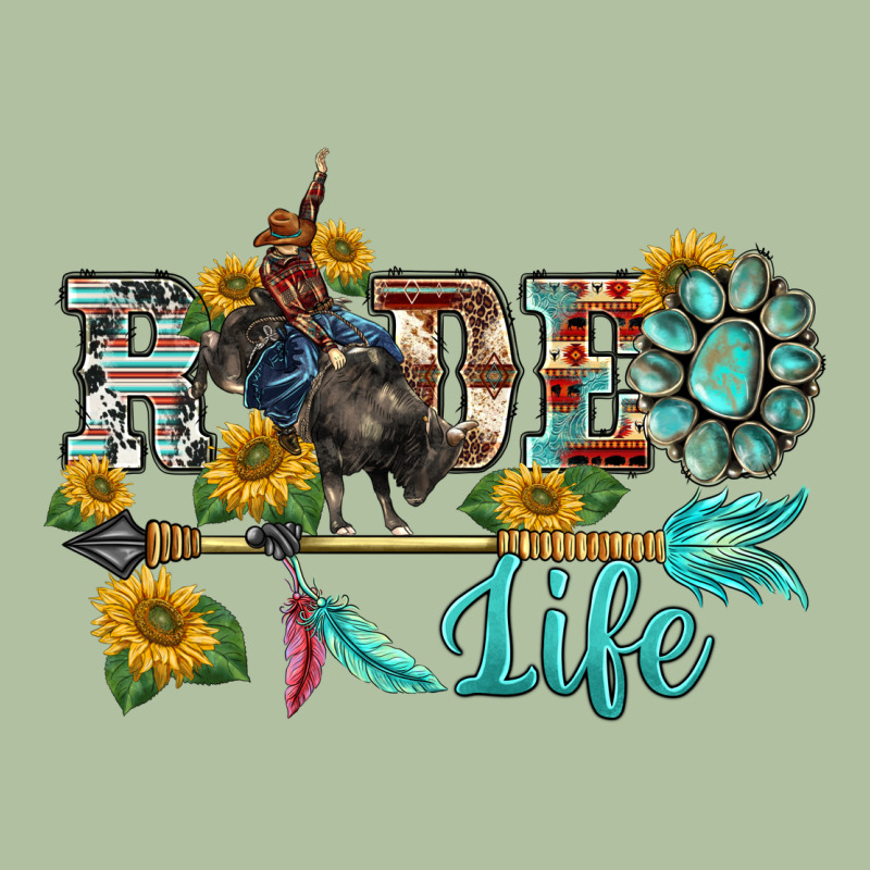 Western Rodeo Bullfighter  Life Turquoise's Gemstones Arrow Sunflowers Urban Hoodie by BarkalooDesign | Teevron