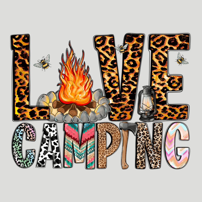 Love Camping Zipper Hoodie by CowhideDigitalArt | Teevron