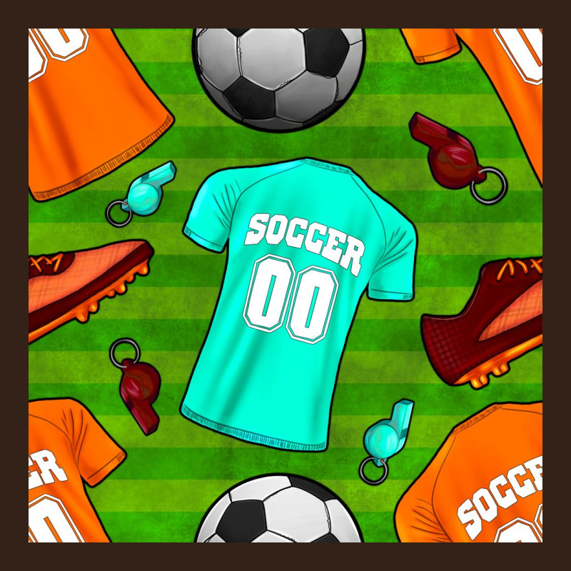 Soccer Ball Uniform And Shoes Seamless Pattern Heavy Core Tee by BundleAndBundleShop | Teevron