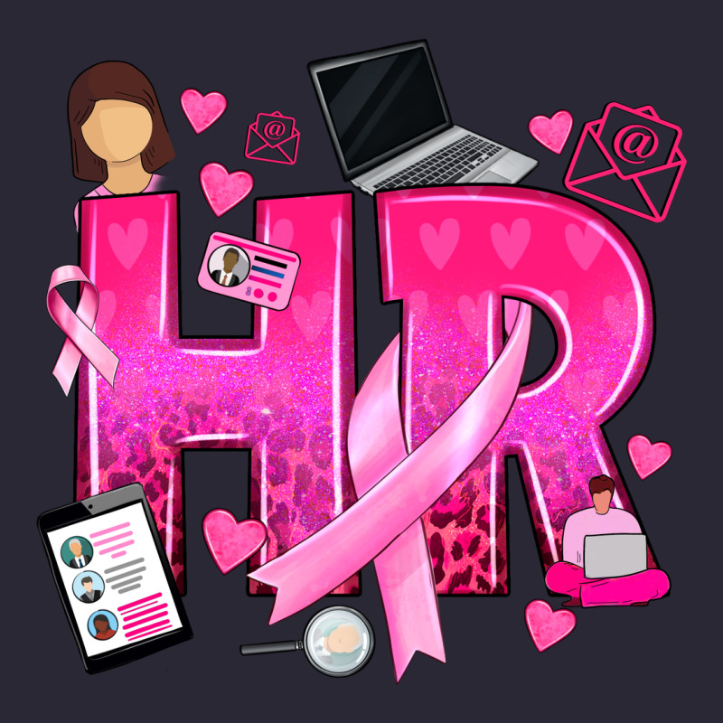 Breast Cancer Hr Human Resources Vintage Tee by texasbilliewilder | Teevron