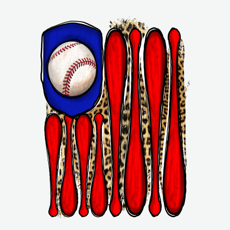 Leopard Baseball Flag Urban Heavy Tee by JahusDesignShop | Teevron